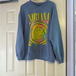 Nirvana Blue Sweater